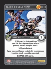 Black Double Team - R118 - Foil